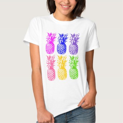 pineapples,summer and pineapples t shirt
