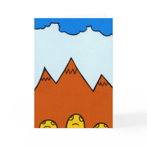 PINECLONES  Greeting Card