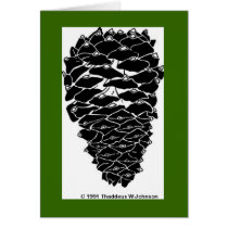 Pinecone Card
