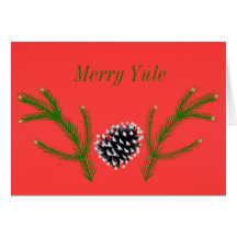 Pinecone card