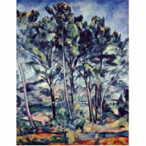 Pines And Aqueduct (The Viaduct) By Paul Cézanne Photo Sculpture