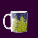 Pines Christmas Star Mug with Moon Cloud