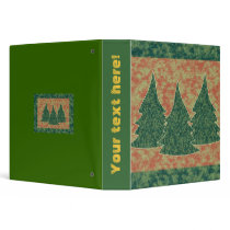 Pines in the Orange Mist binders