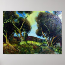 PINEWOOD IN TUSCANY POSTERS