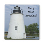 Piney Point Lighthouse Refrigerator Magnets