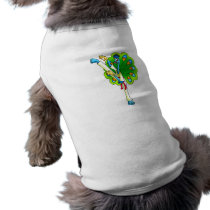 Ping Peacock Dog Shirt