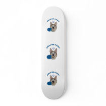 Ping Pong Ball Fetcher Dog Skate Board