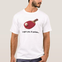 Ping pong challenge t-shirts