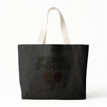Ping Pong Champion Tote Bags