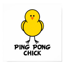 Ping Pong Chick posters