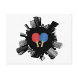 Ping Pong City Post Cards