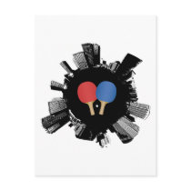 Ping Pong City Post Cards