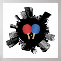 Ping Pong City Print