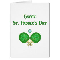 Ping Pong Day Cards