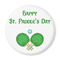 Ping Pong Day Magnet