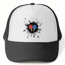 Ping Pong Explosion Trucker Hats