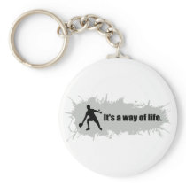 Ping Pong is a Way of Life Keychains