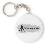 Ping Pong is a Way of Life Keychains