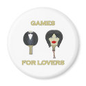 Ping Pong Lovers Games magnets