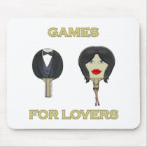 Ping Pong Lovers Games Mouse Mats