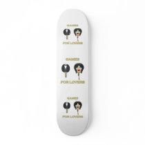 Ping Pong Lovers Games Skate Deck