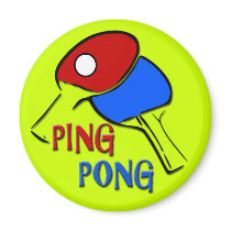 PING PONG magnets