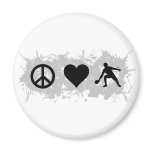 Ping Pong Refrigerator Magnets