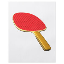 Ping Pong Paddle Personalized Flyer