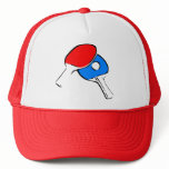 Ping Pong Paddles & Ball hats