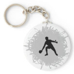 Ping Pong Scribble Style Keychain