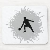 Ping Pong Scribble Style Mouse Pads
