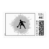 Ping Pong Scribble Style Postage
