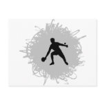 Ping Pong Scribble Style Postcards
