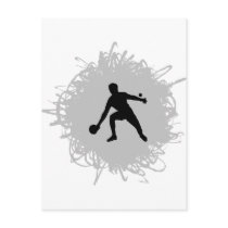 Ping Pong Scribble Style Postcards