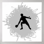 Ping Pong Scribble Style Posters