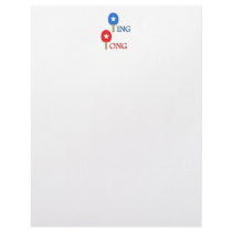 Ping Pong Star Letterhead Design