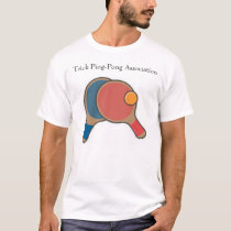 ping pong, Trick Ping-Pong Association t-shirts