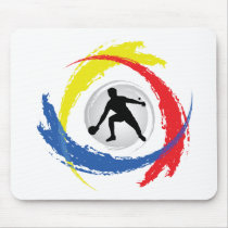 Ping Pong Tricolor Emblem Mousepads