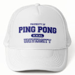 Ping Pong University hats