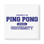 Ping Pong University Refrigerator Magnets