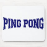 Ping pong University Style Mousepads