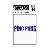 Ping pong University Style Postage