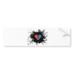 Ping Pong Urban Style Bumper Stickers