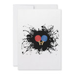 Ping Pong Urban Style Custom Invitation