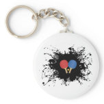 Ping Pong Urban Style Keychains