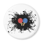 Ping Pong Urban Style Fridge Magnets