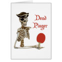 Pinger Pirate Ping Pong Cards