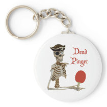 Pinger Pirate Ping Pong Keychains