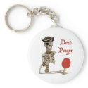 Pinger Pirate Ping Pong Keychains