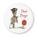 Pinger Pirate Ping Pong Magnet